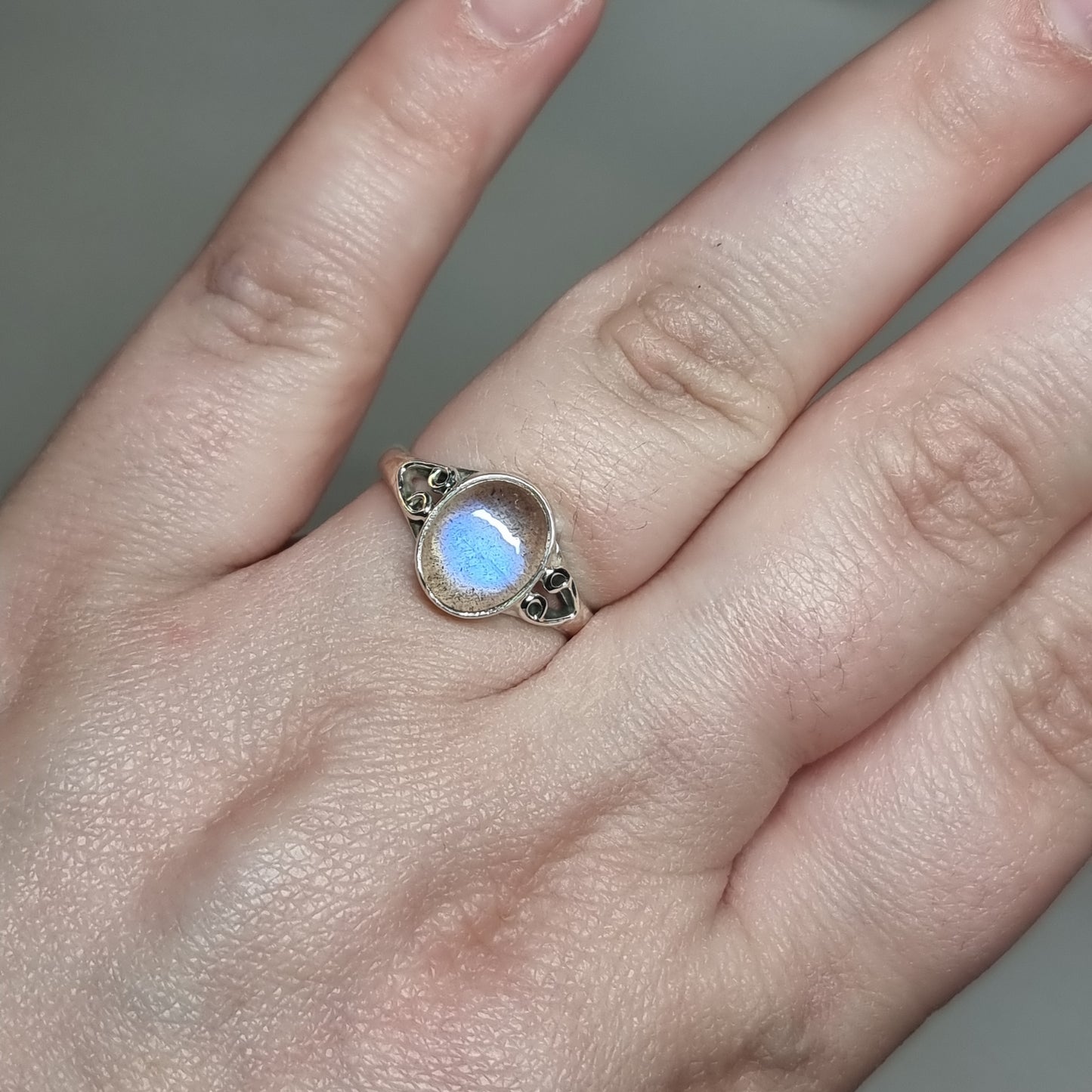 Labradorite ring - Rivendell Shop