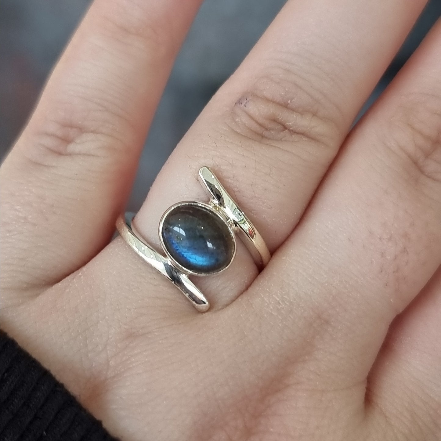 Labradorite ring - Rivendell Shop