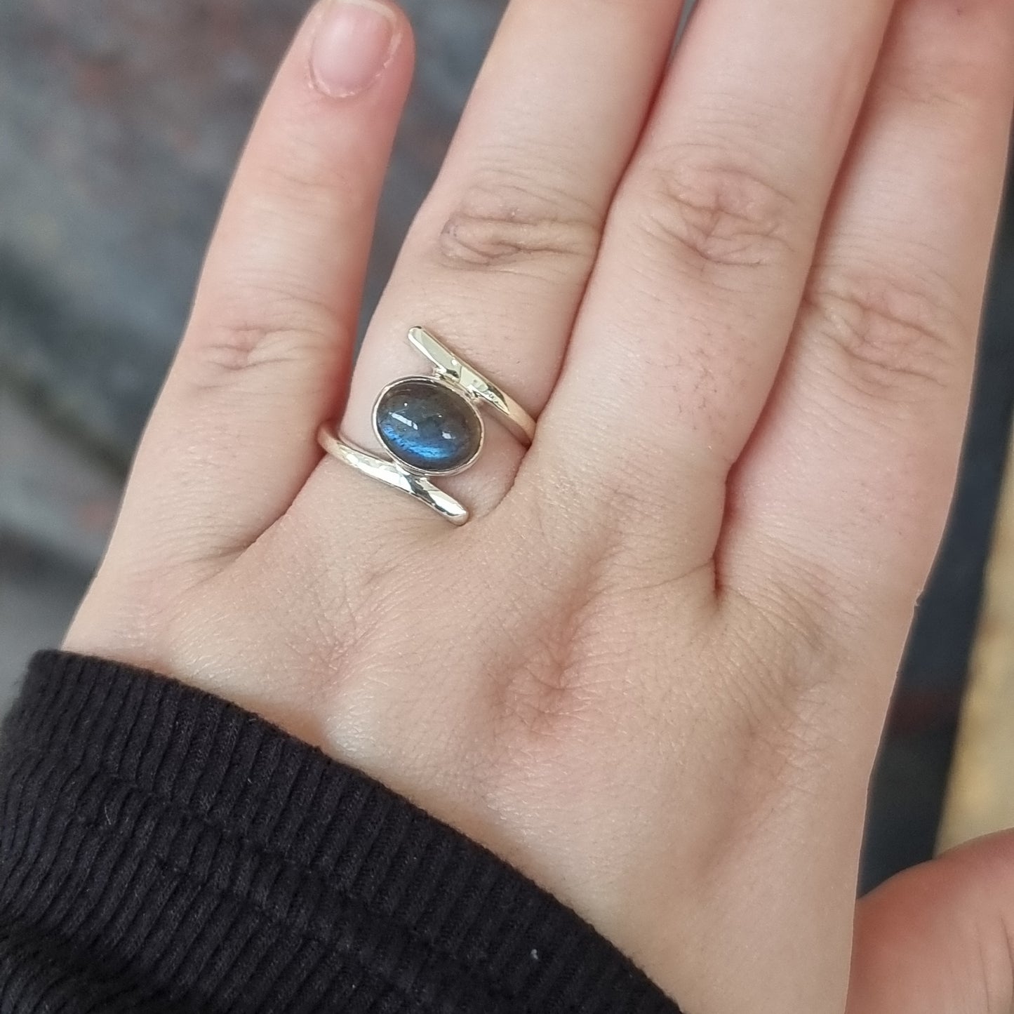 Labradorite ring - Rivendell Shop