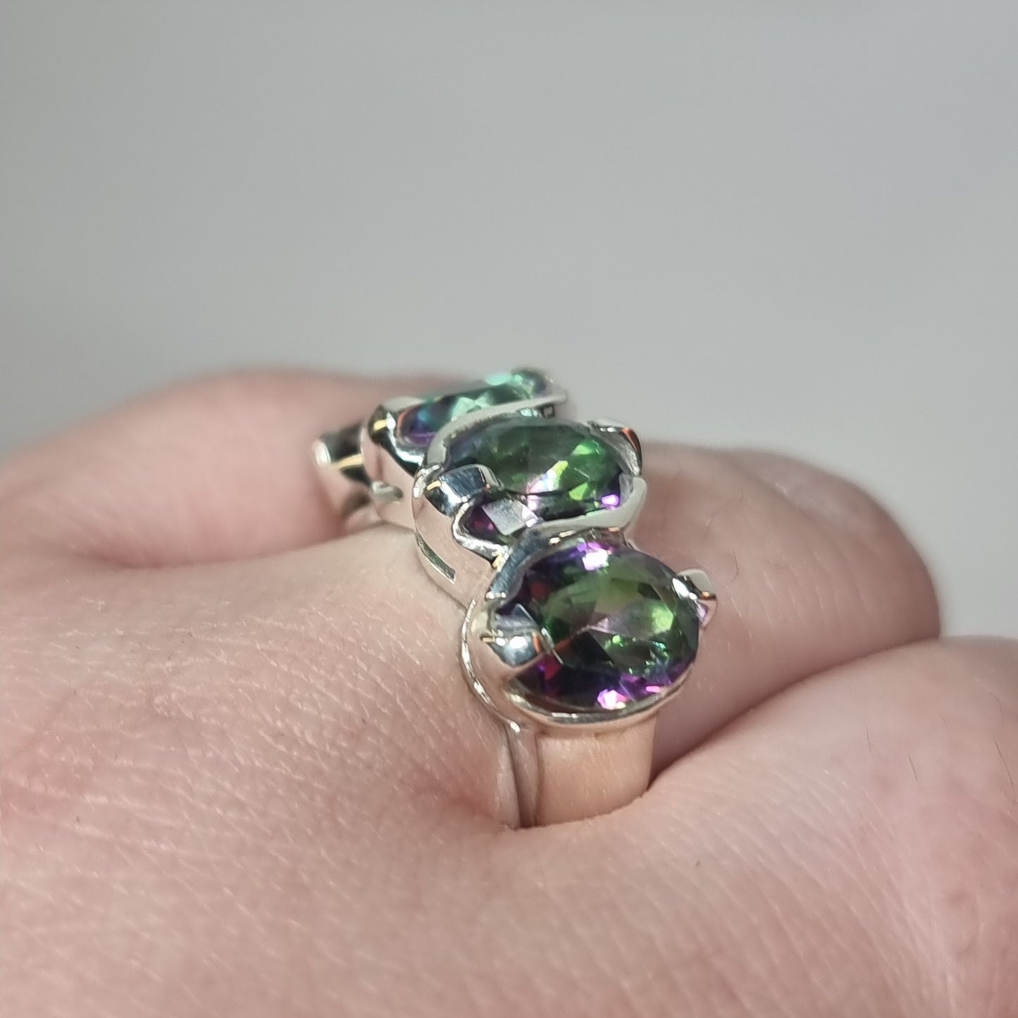 Mystic topaz ring - Rivendell Shop