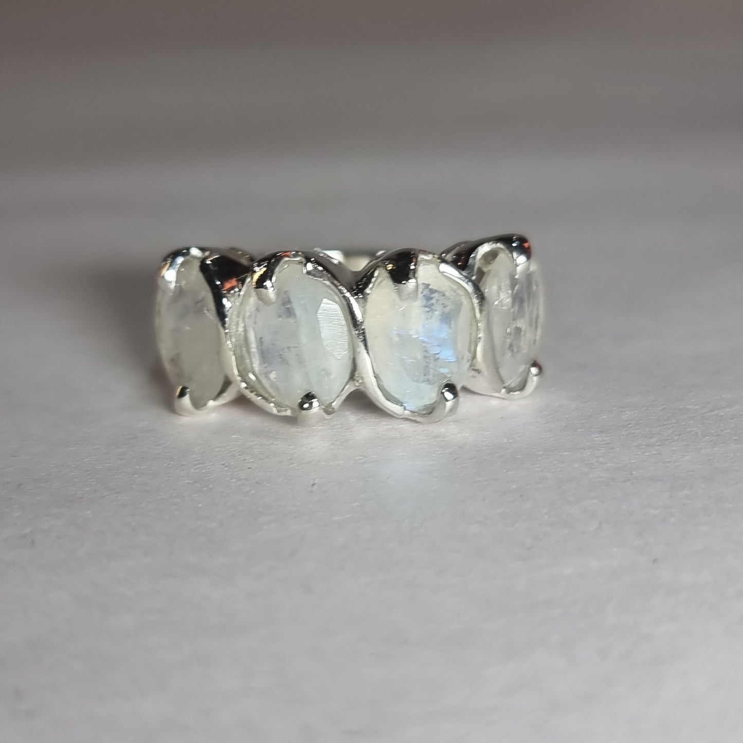 Moonstone ring - Rivendell Shop