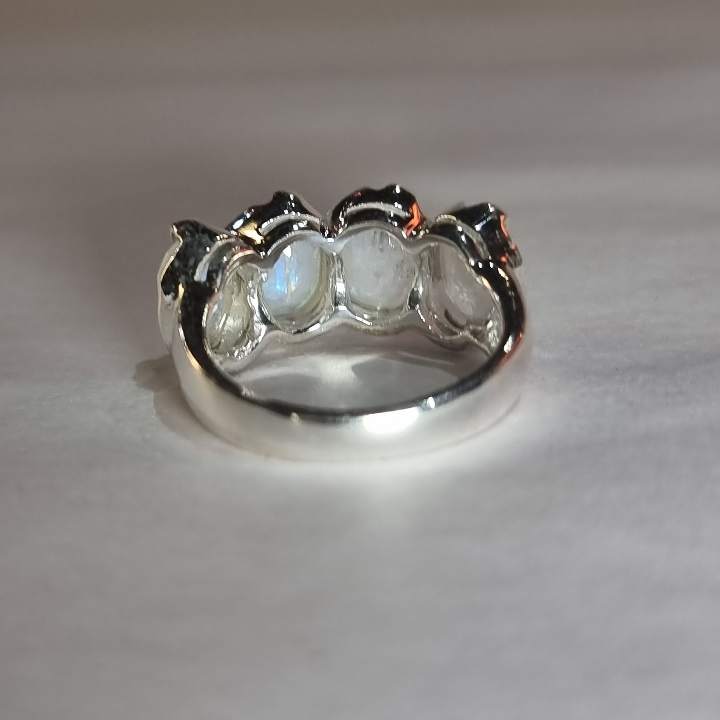 Moonstone ring - Rivendell Shop