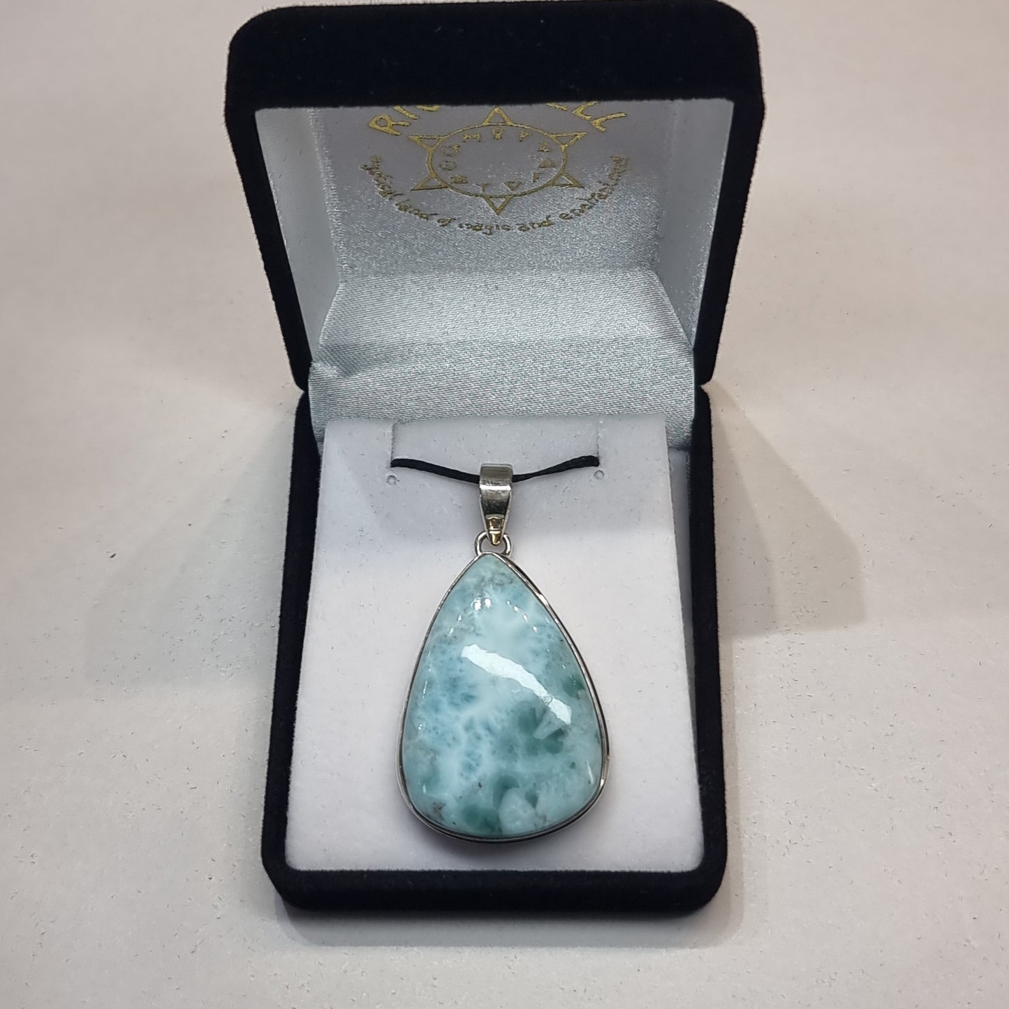 Larimar pendant - Rivendell Shop