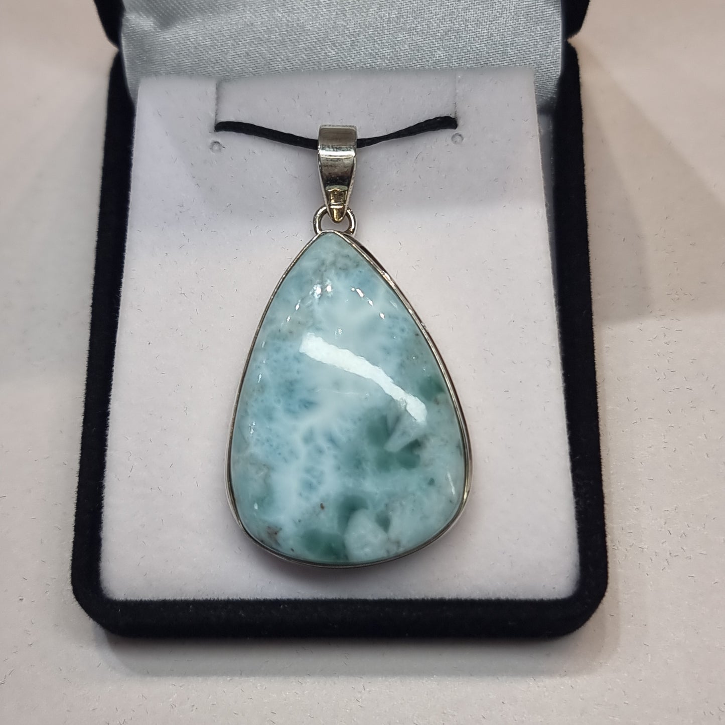 Larimar pendant - Rivendell Shop