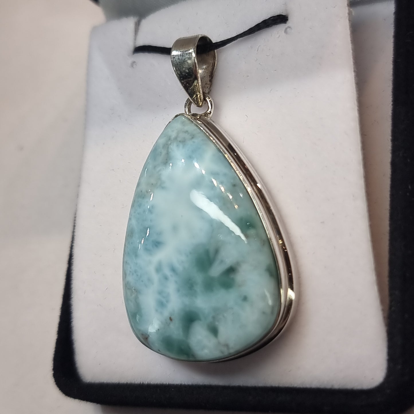 Larimar pendant - Rivendell Shop