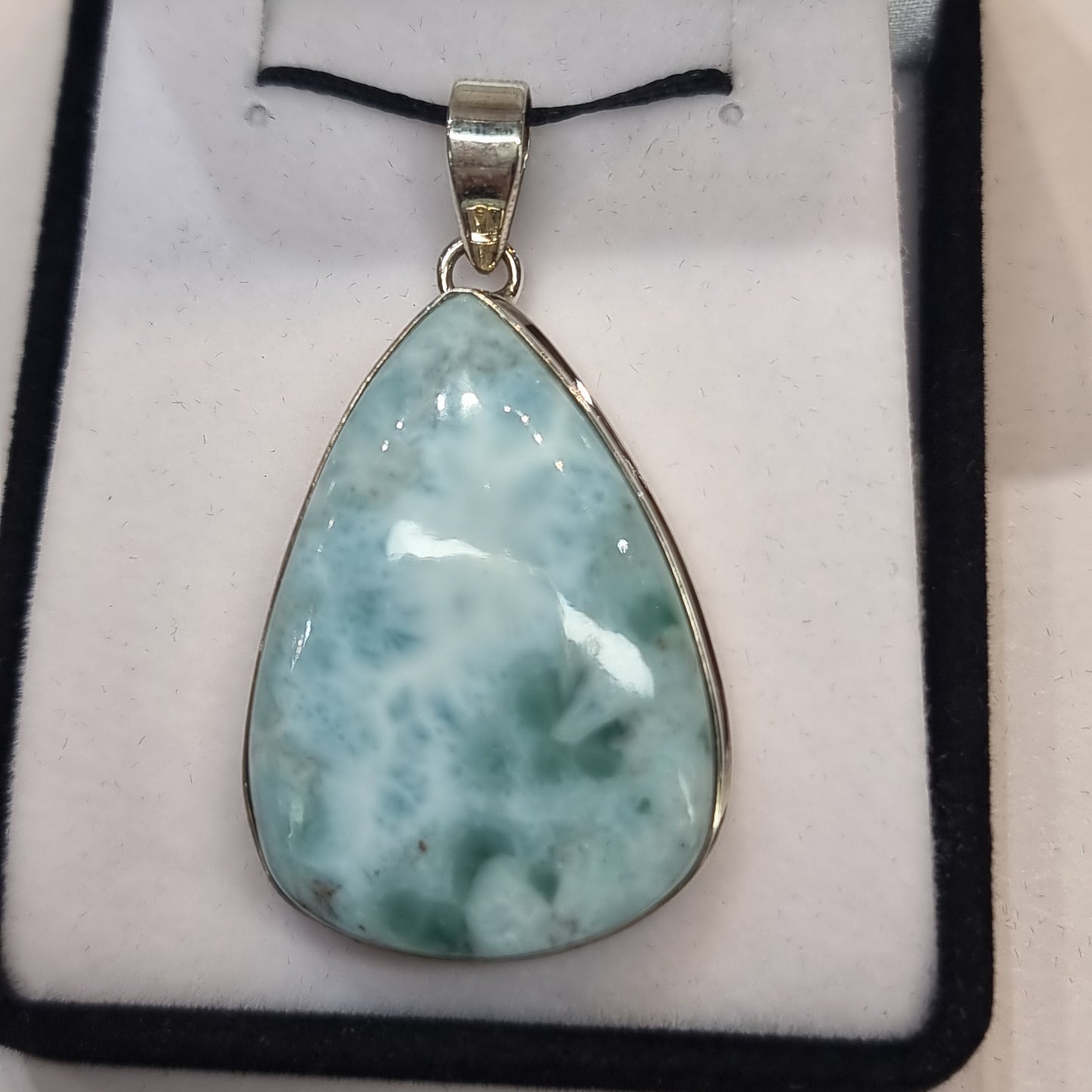 Larimar pendant - Rivendell Shop