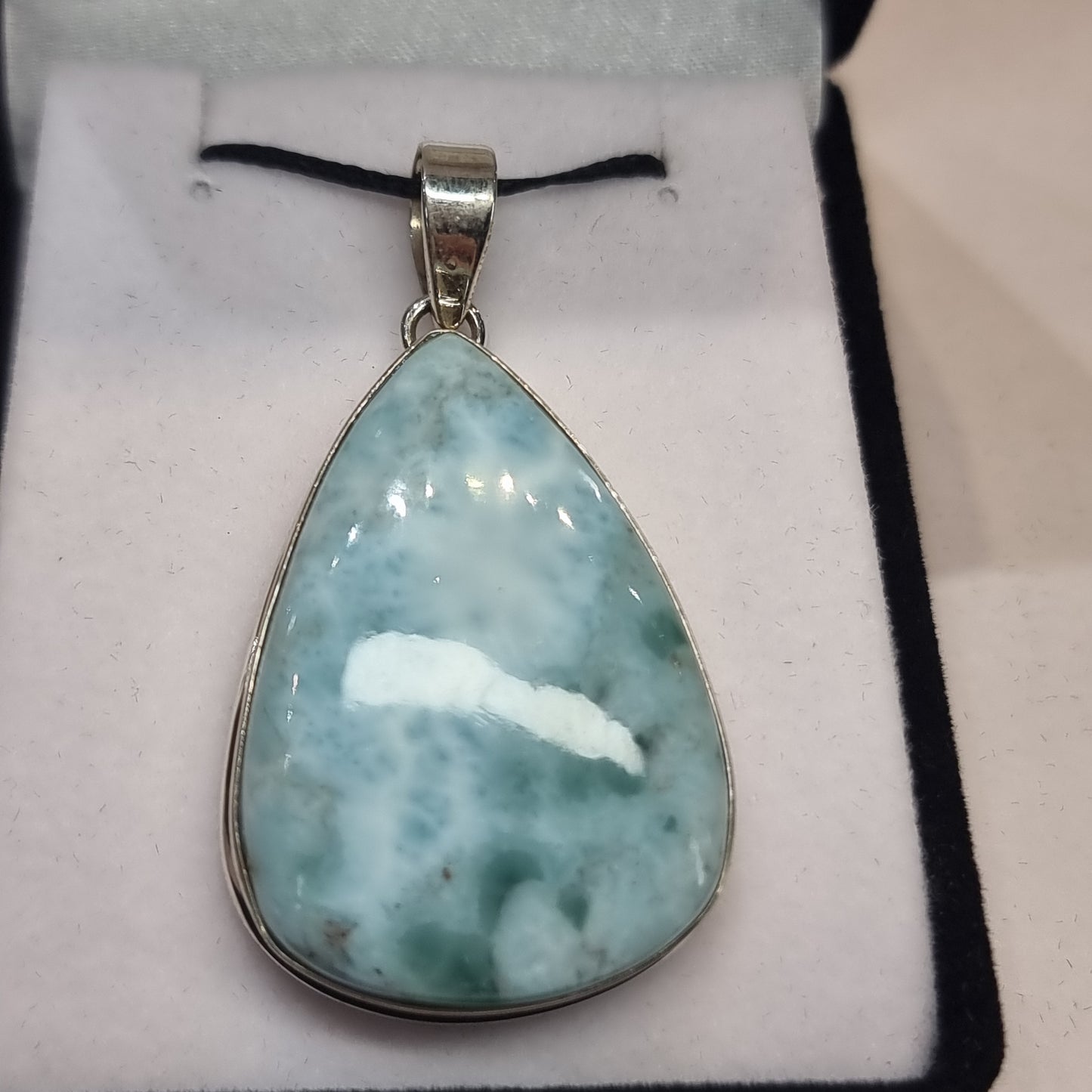 Larimar pendant - Rivendell Shop