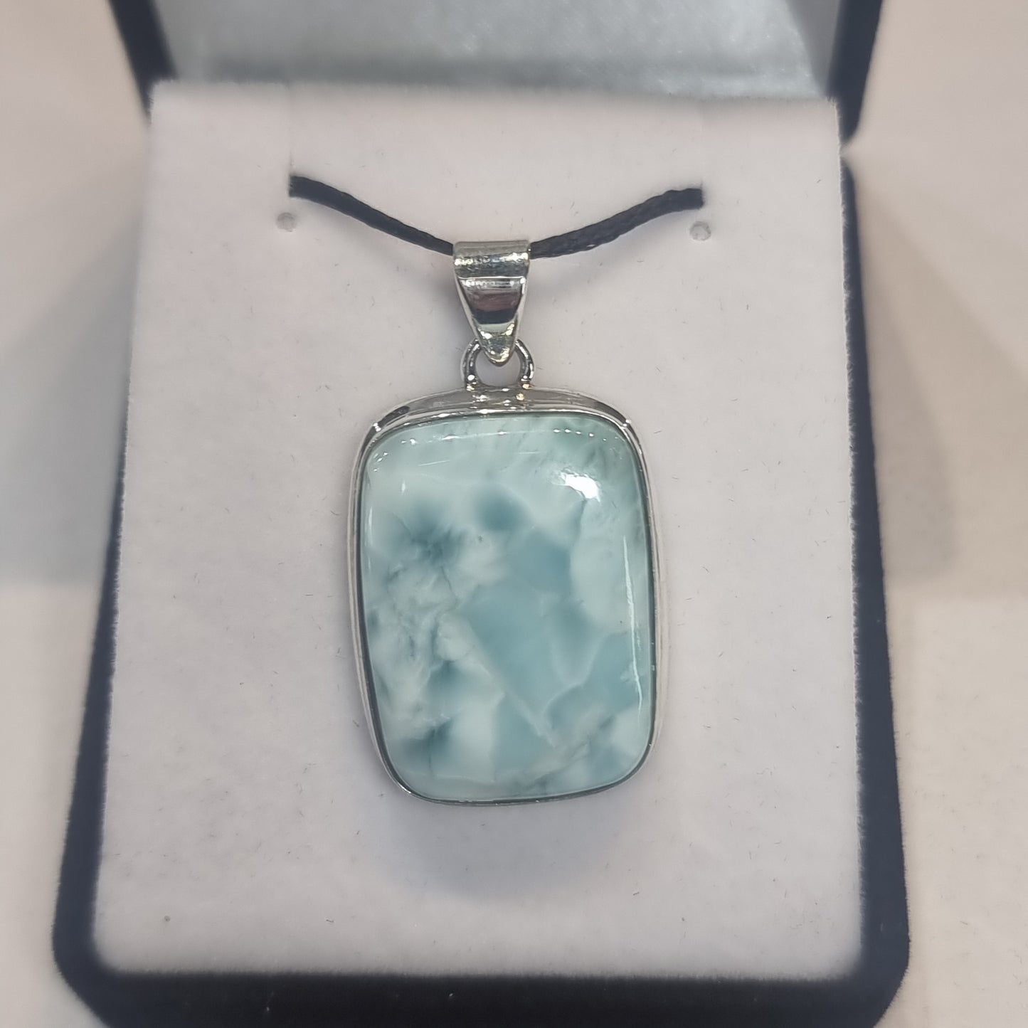 Larimar pendant - Rivendell Shop