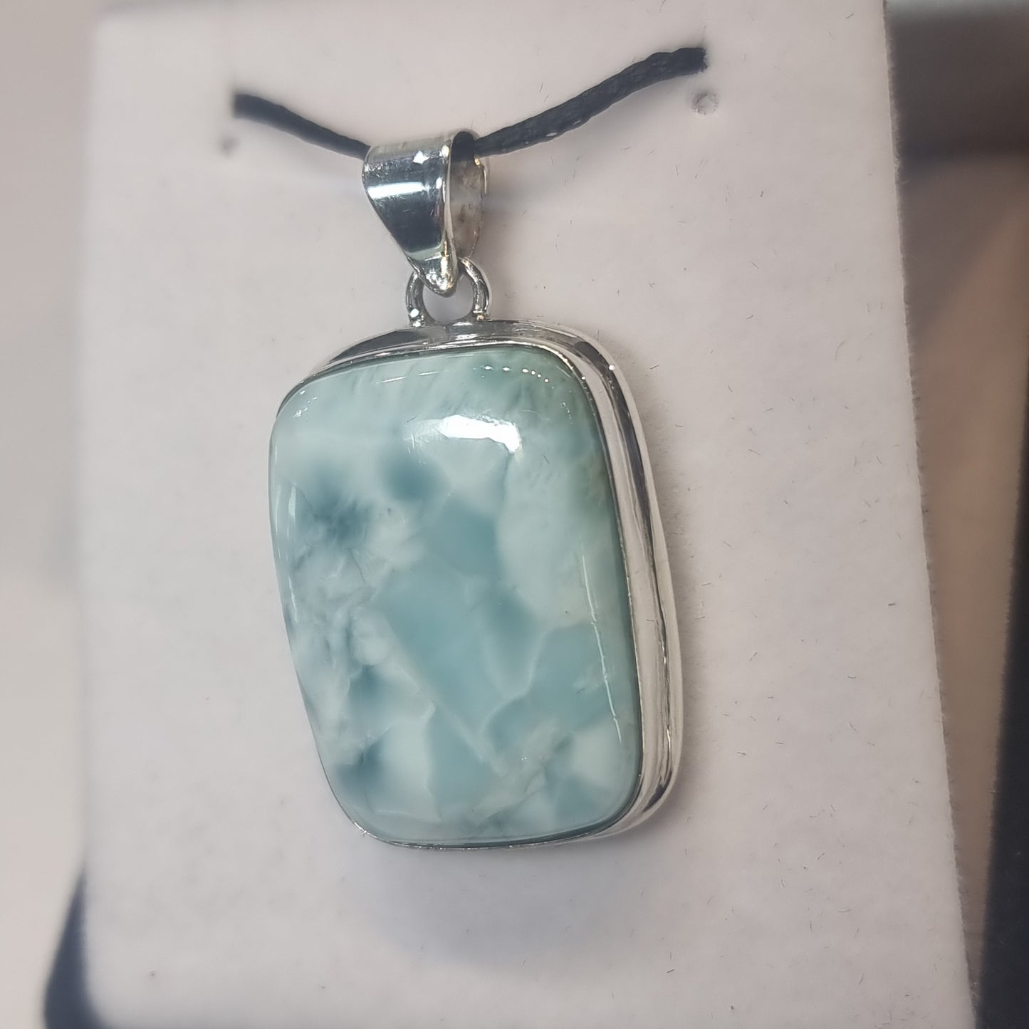 Larimar pendant - Rivendell Shop