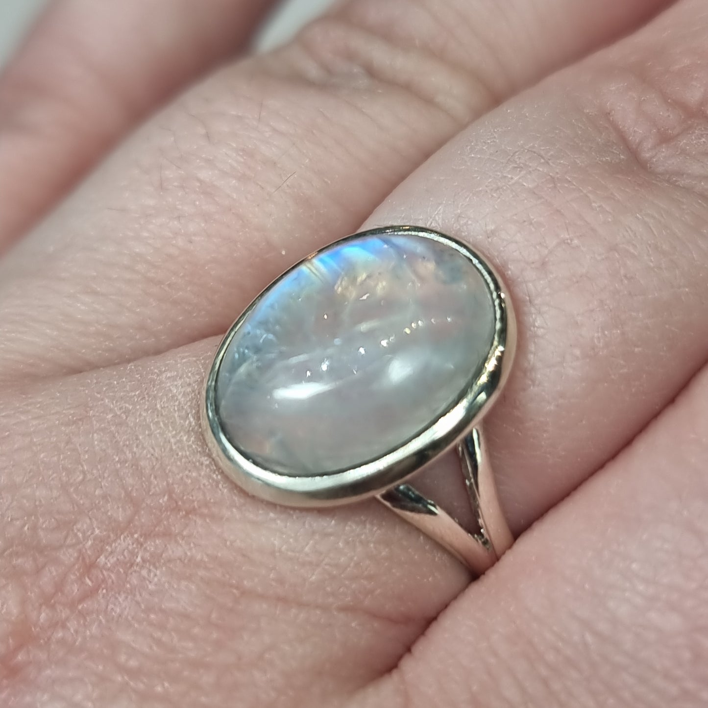 Moonstone ring - Rivendell Shop