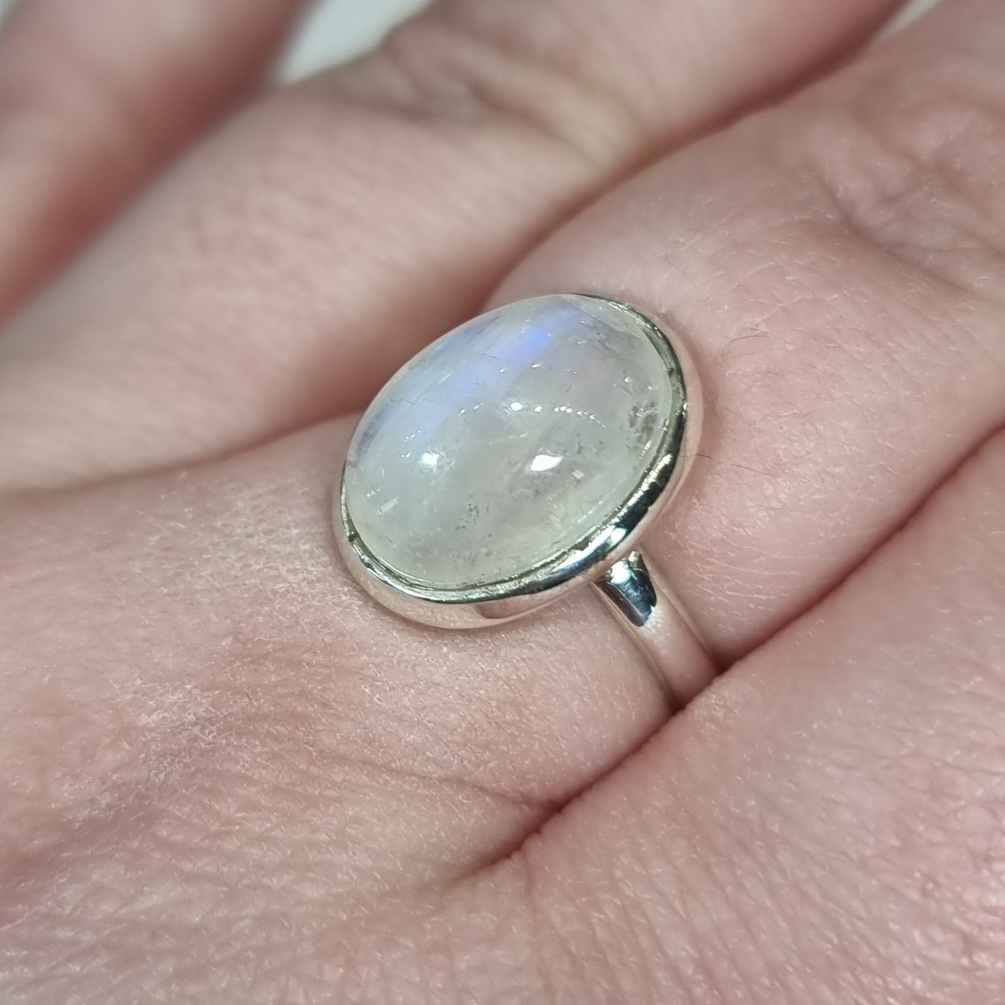 Moonstone ring - Rivendell Shop