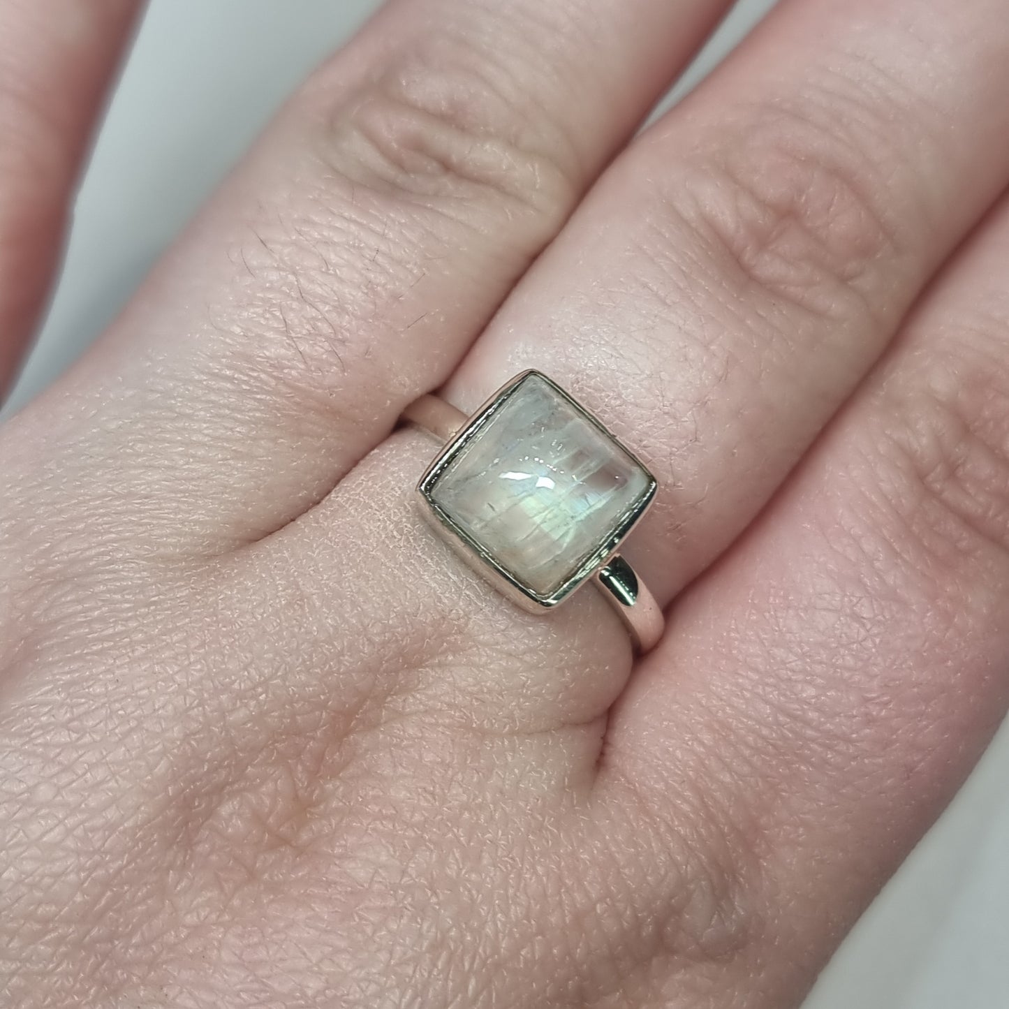 Moonstone ring - Rivendell Shop