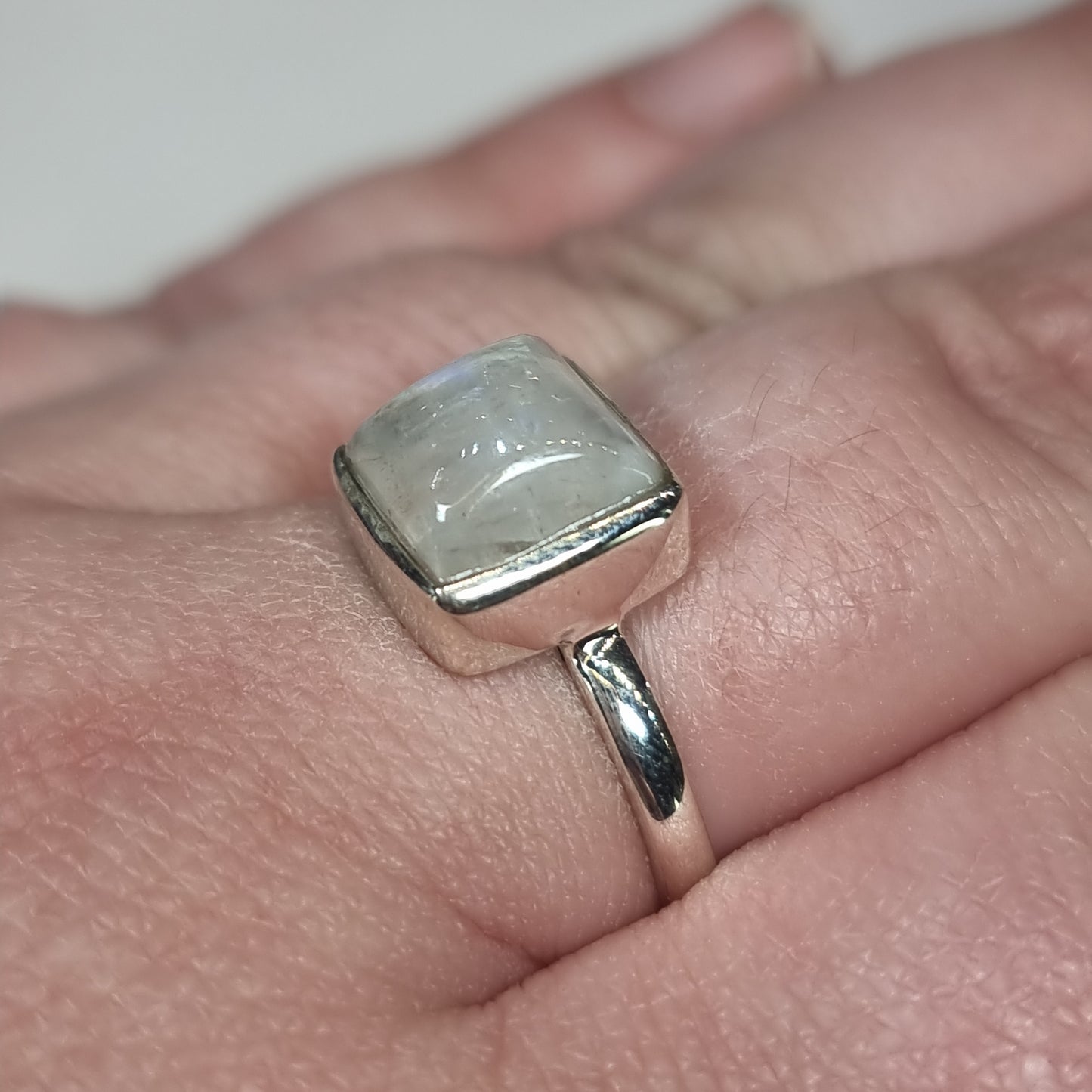 Moonstone ring - Rivendell Shop