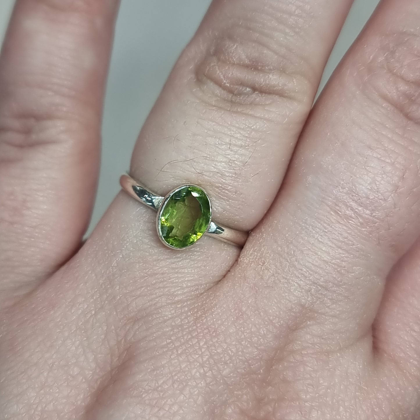 Peridot ring - Rivendell Shop