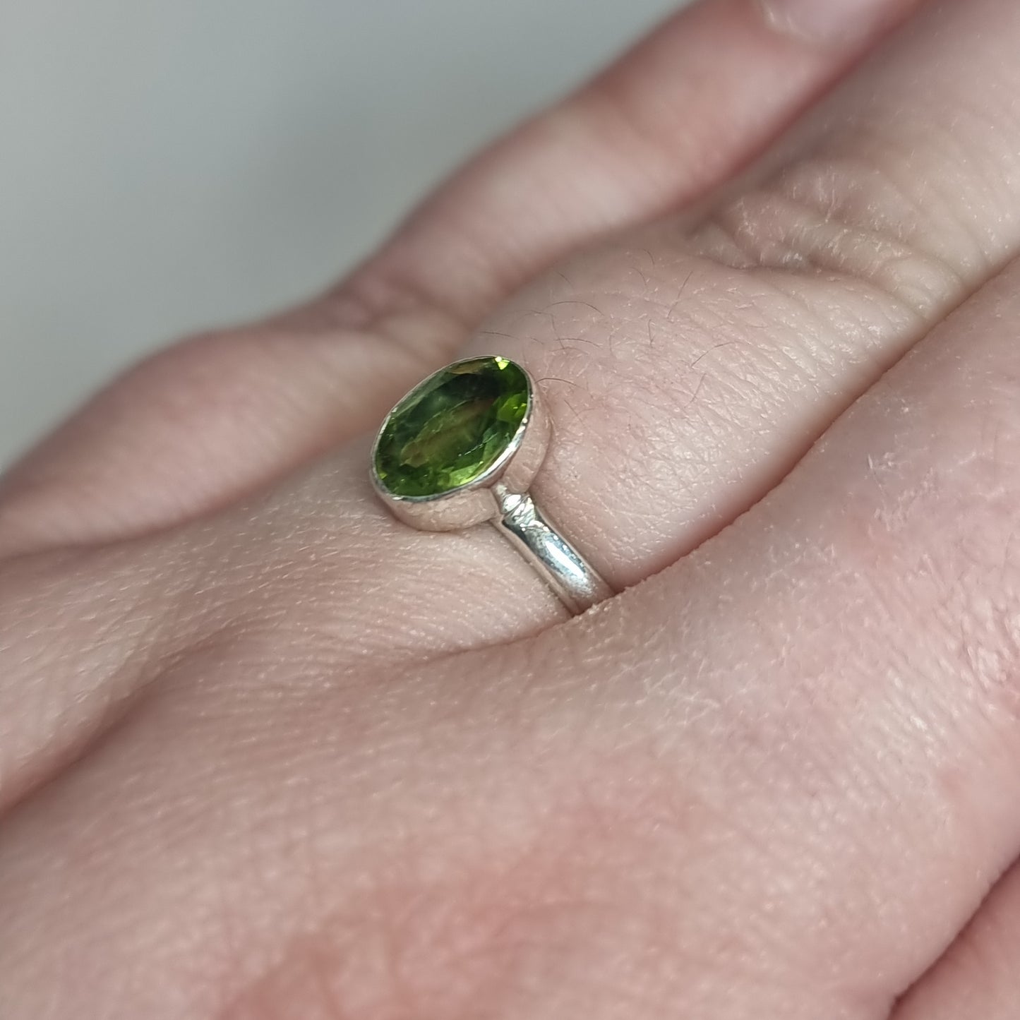 Peridot ring - Rivendell Shop