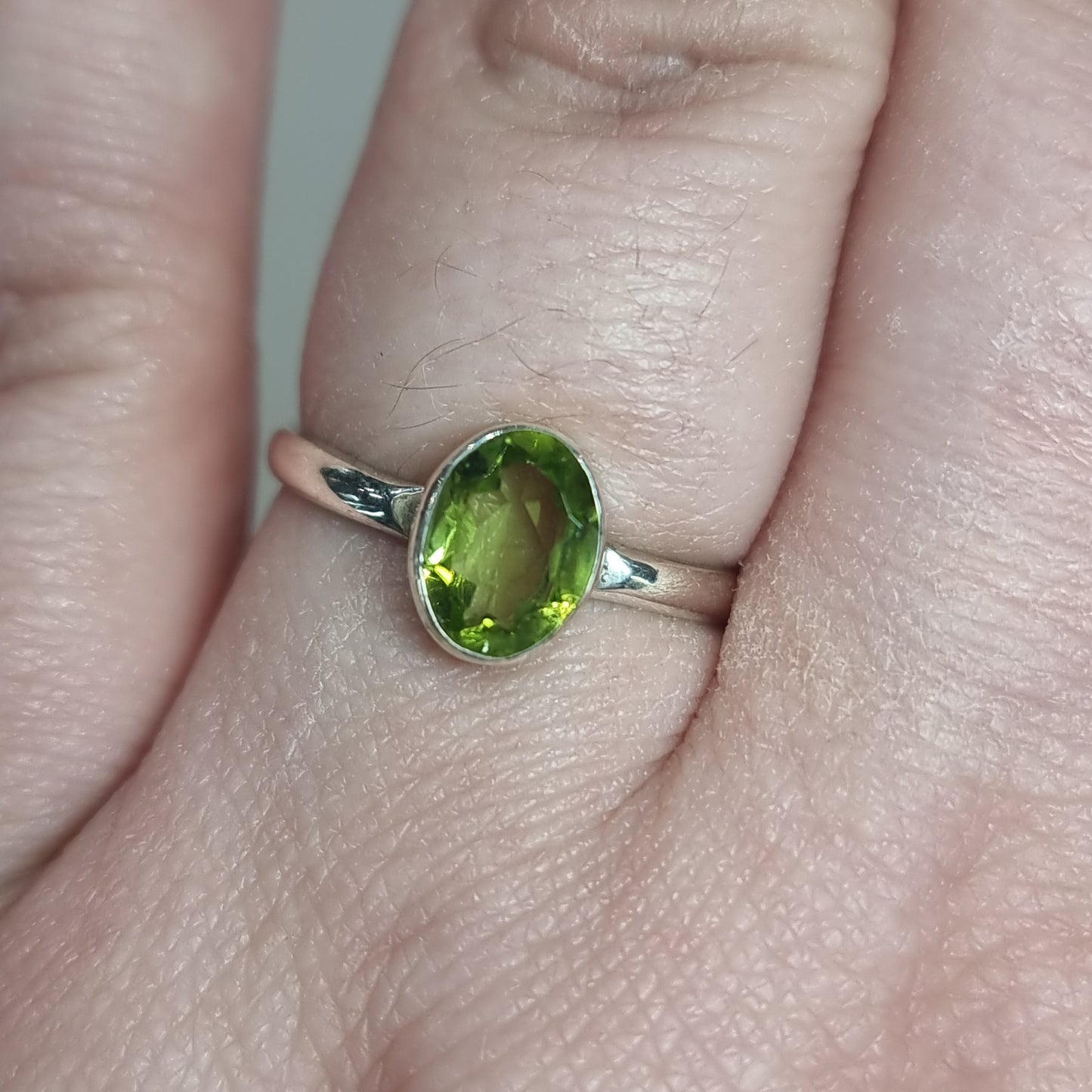 Peridot ring - Rivendell Shop