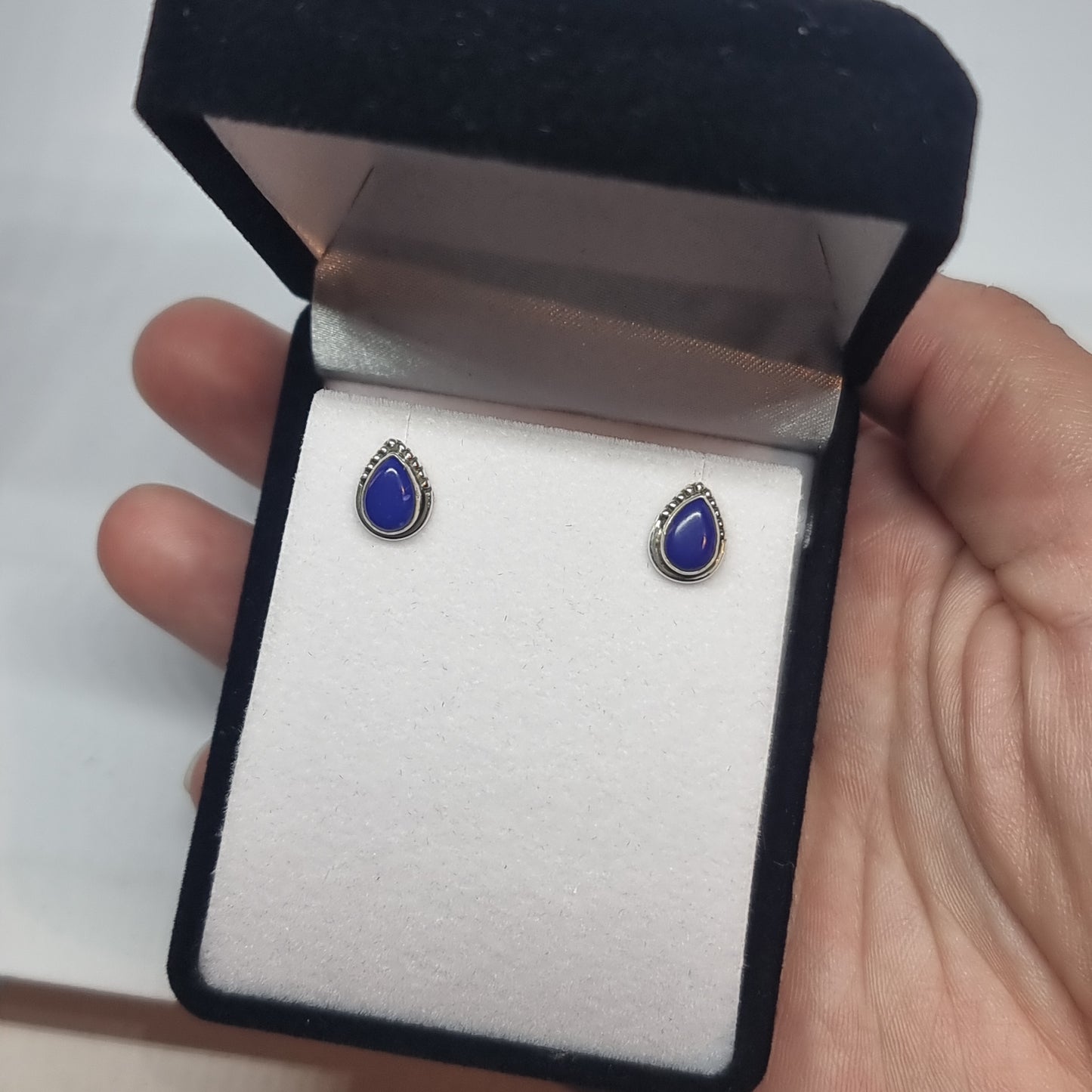Lapis lazuli studs - Rivendell Shop
