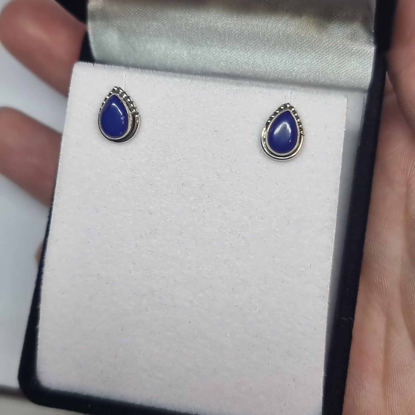 Lapis lazuli studs - Rivendell Shop