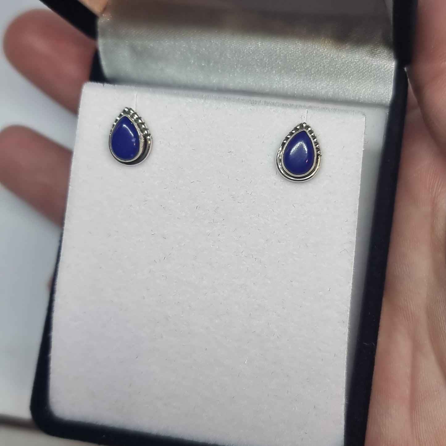 Lapis lazuli studs - Rivendell Shop