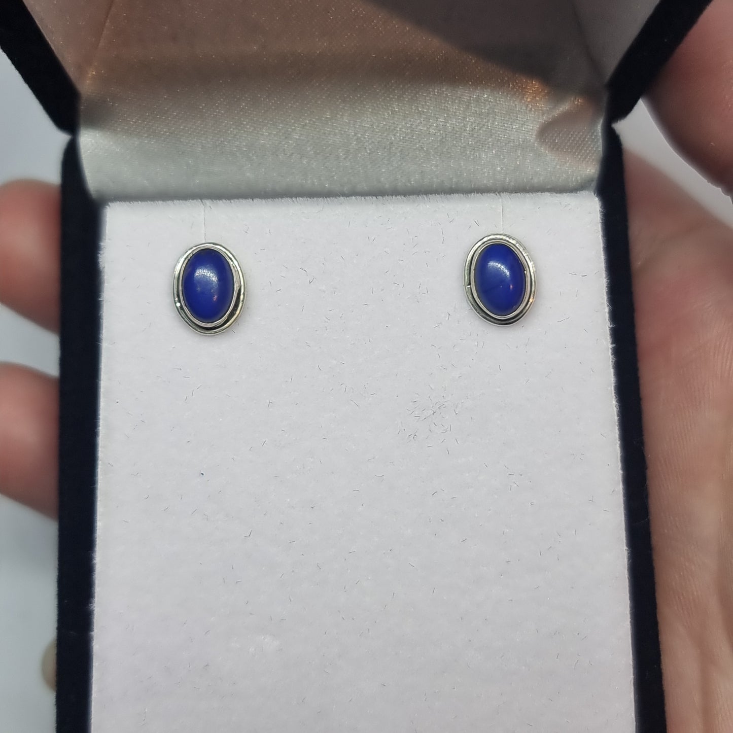 Lapis lazuli studs - Rivendell Shop