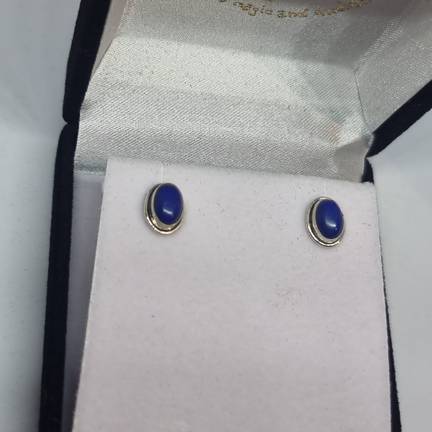 Lapis lazuli studs - Rivendell Shop