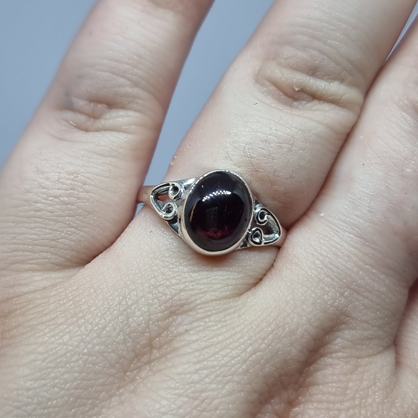 Garnet ring - Rivendell Shop
