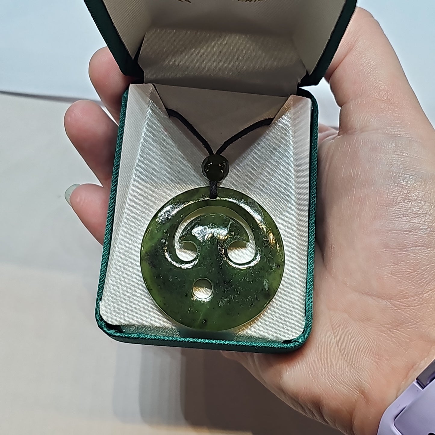 Koru greenstone pendant 4cm - Rivendell Shop