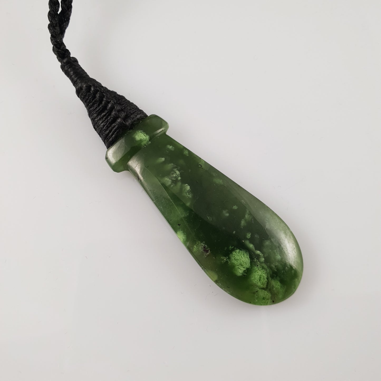Greenstone Anchor Pendant - Rivendell Shop