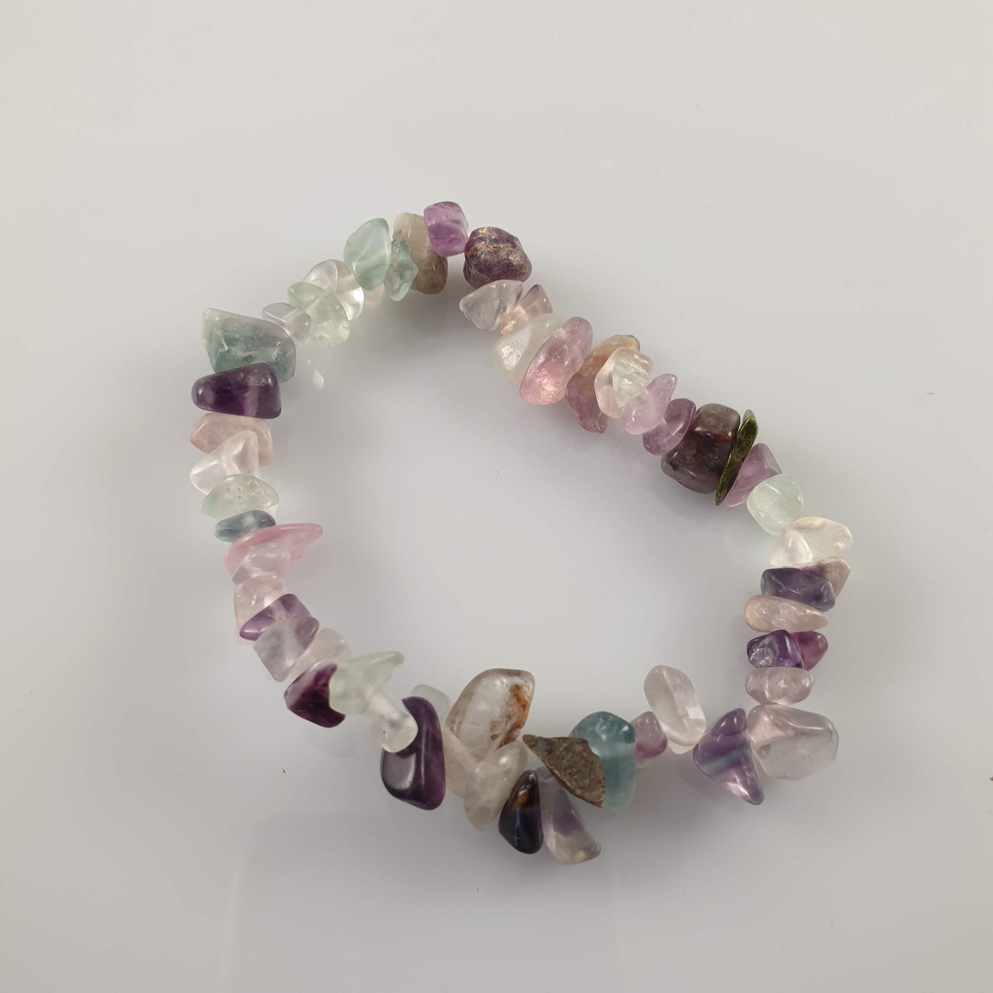 Fluorite Chip Crystal Bracelet - Rivendell Shop
