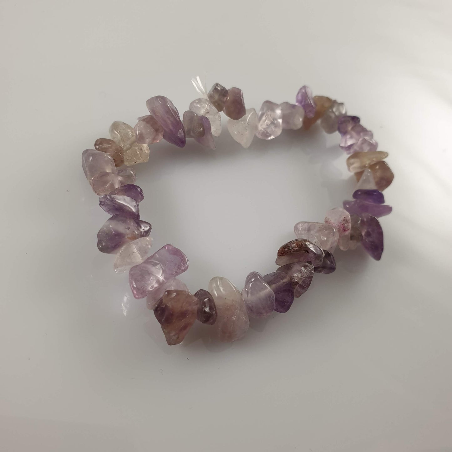 Bright Amethyst Chip Crystal Bracelet - Rivendell Shop