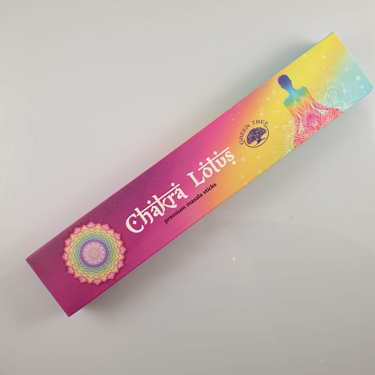Green Tree Chakra Lotus Incense 15gm - Rivendell Shop