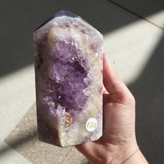 Amethyst Druze Point - Rivendell Shop