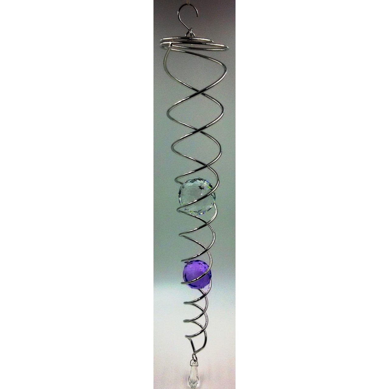 Crystal Hanging Vortex Spinner - Rivendell Shop