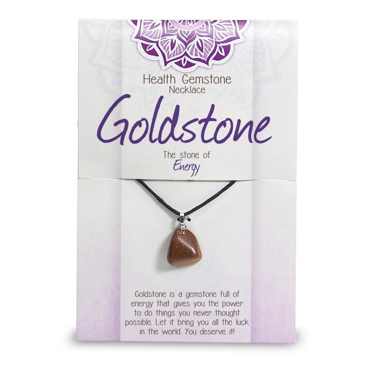 Goldstone Health Gemstone Necklace - Rivendell Shop