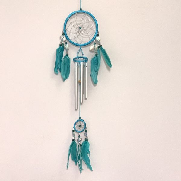 Turquoise Dreamcatcher Windchime - Rivendell Shop