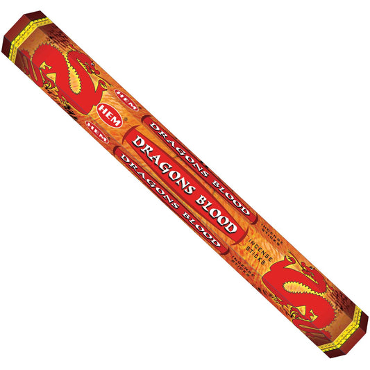 HEM Hexagon Dragons Blood Incense 6 Pack - Rivendell Shop