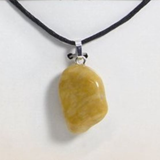 Orange Aventurine Health Gemstone Necklace - Rivendell Shop