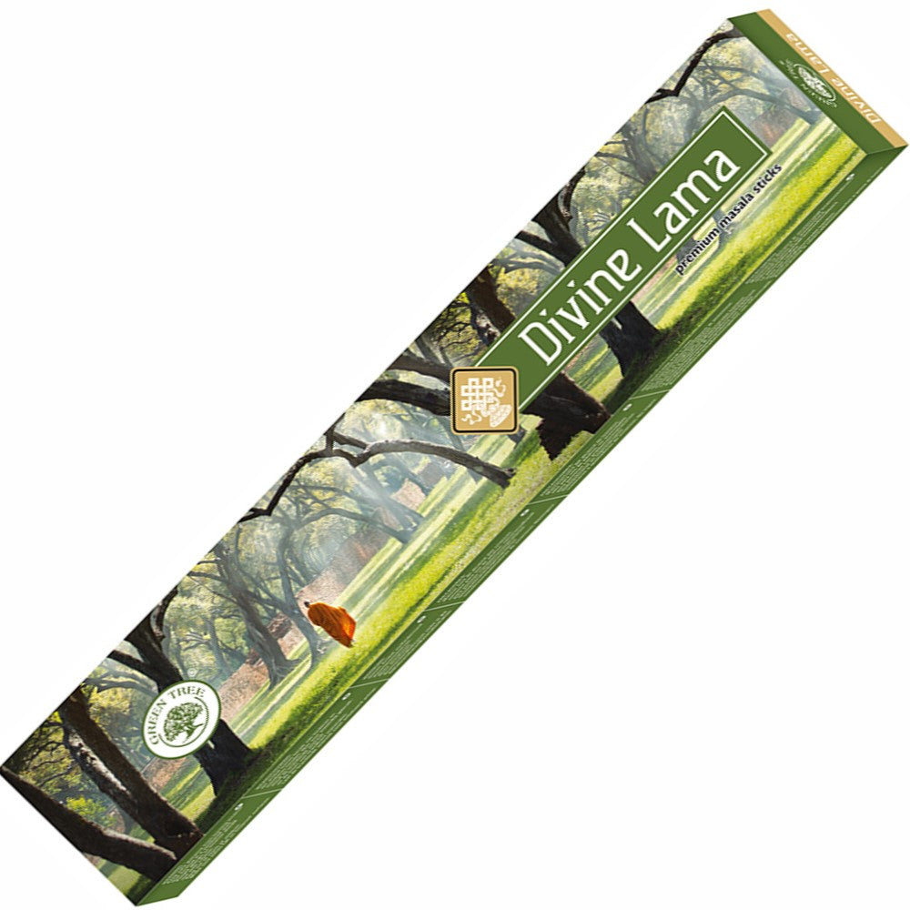 Green Tree Divine Lama Incense 15gm - Rivendell Shop