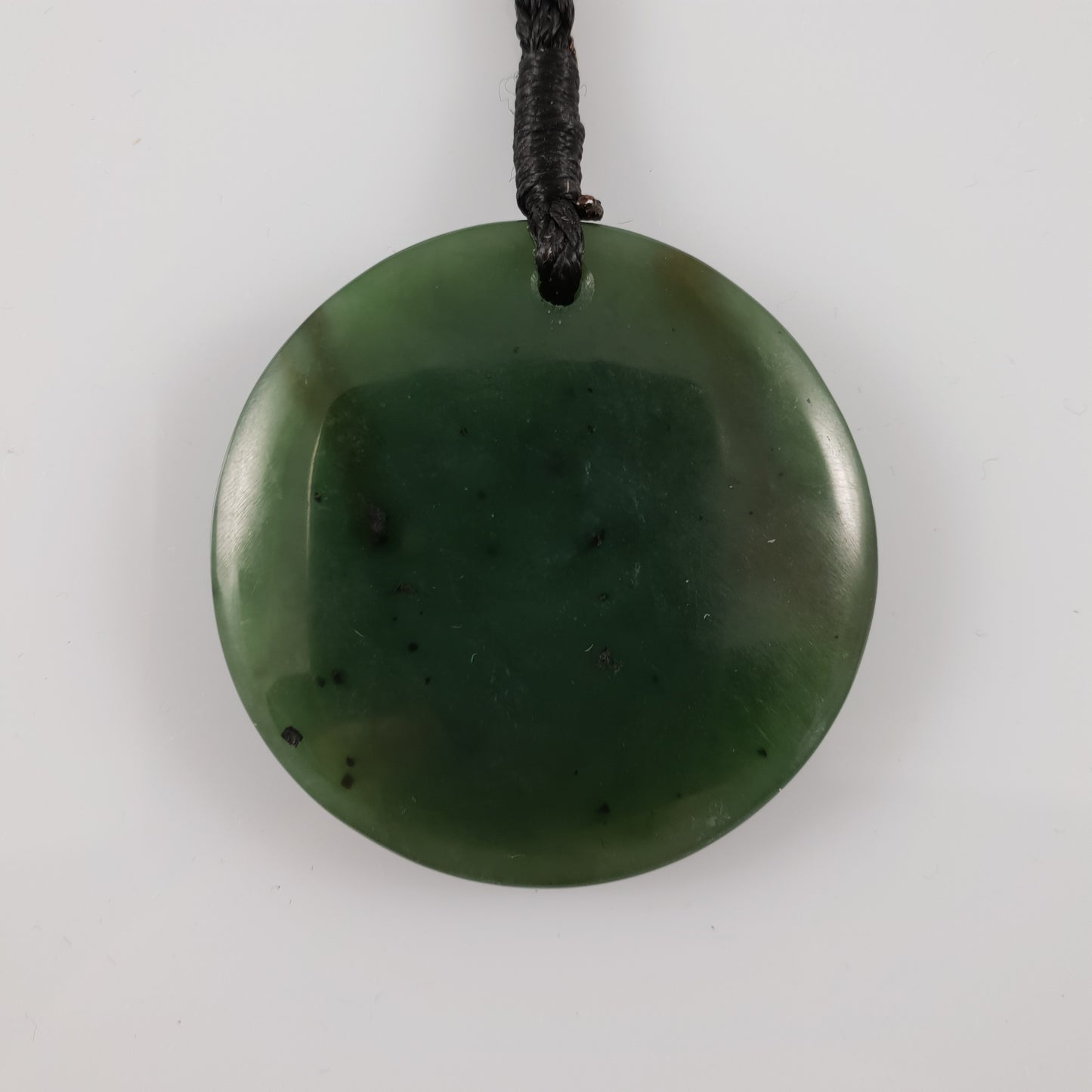 Circular Greenstone Pendant - Rivendell Shop