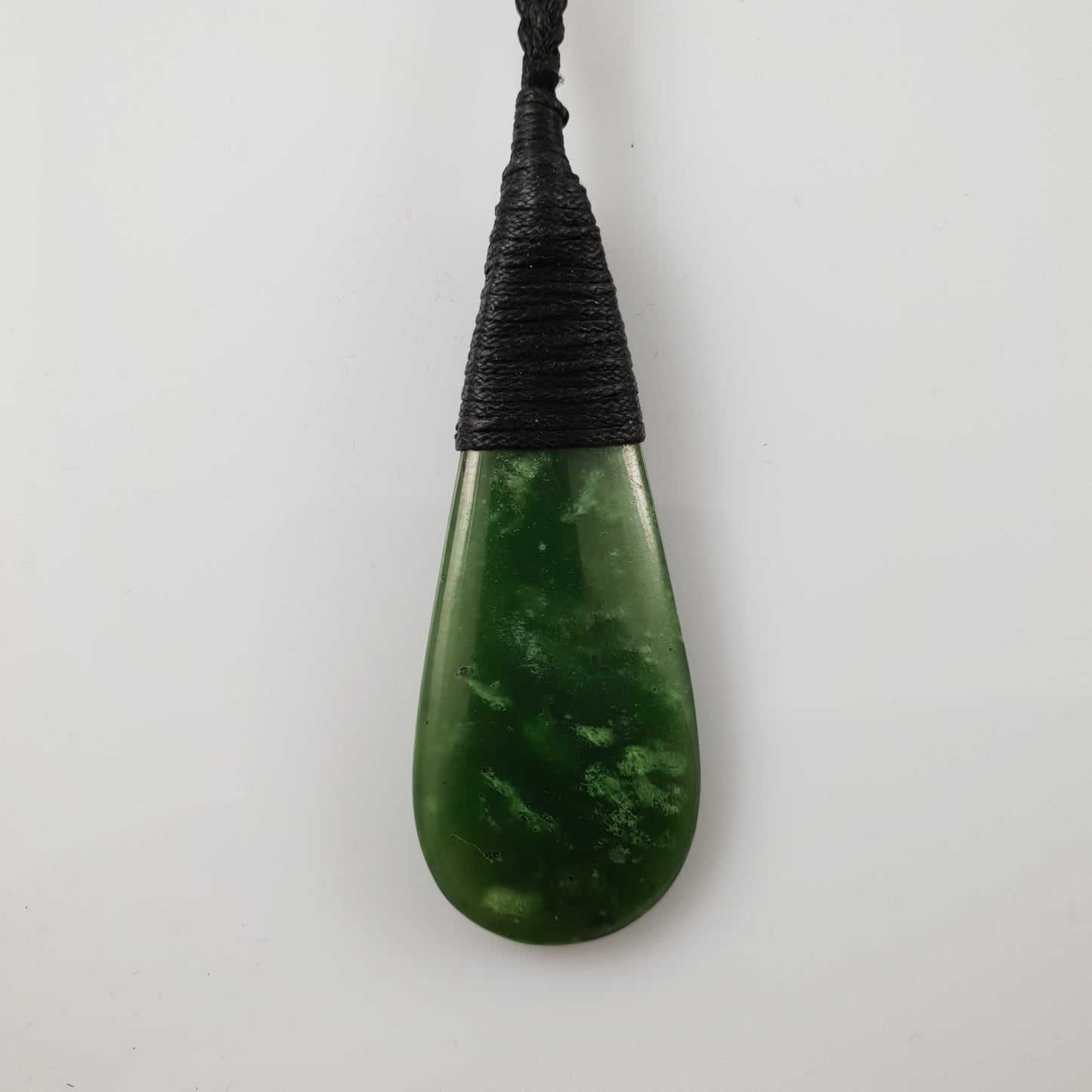 Teardrop Greenstone Pendant - Rivendell Shop