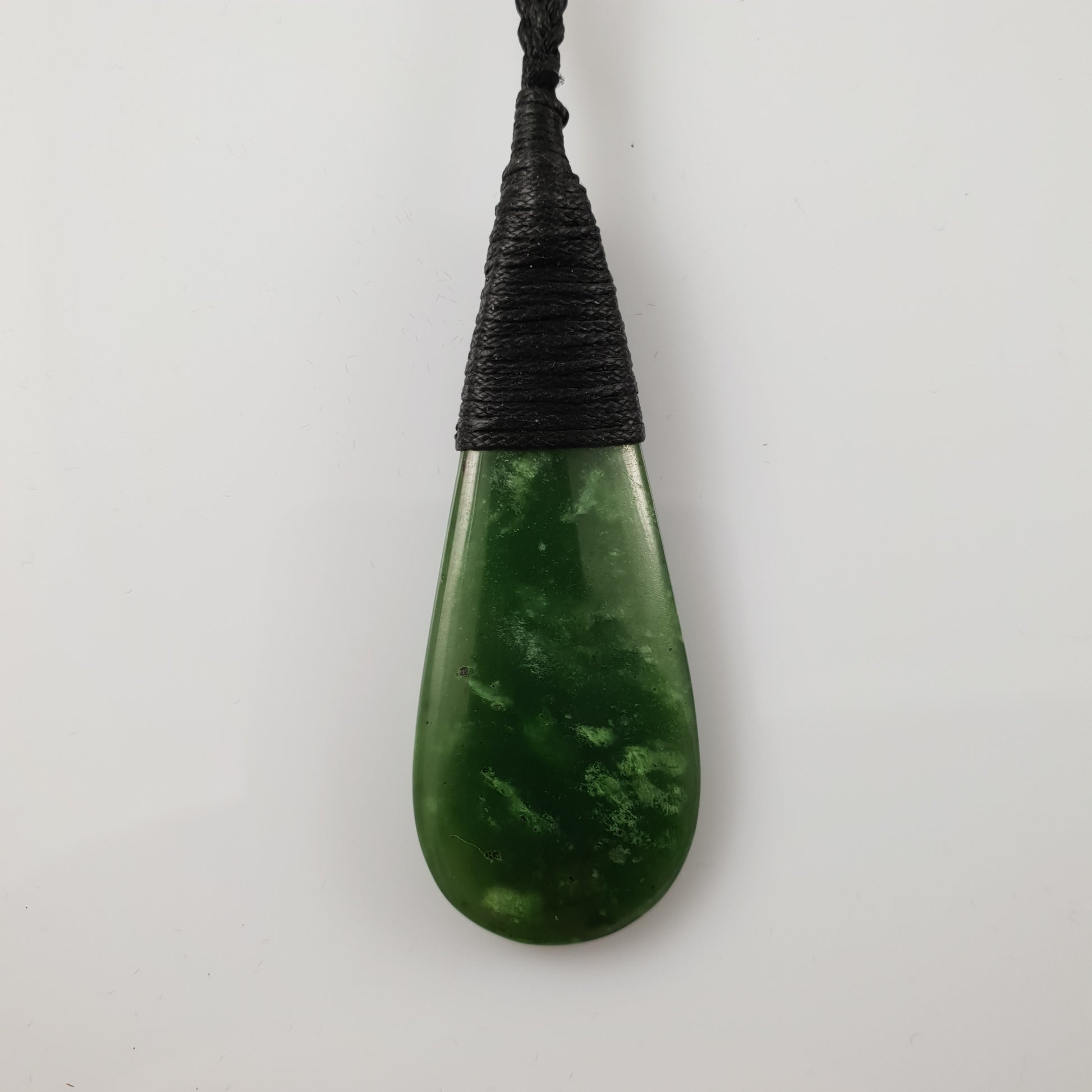 Teardrop Greenstone Pendant - Rivendell Shop