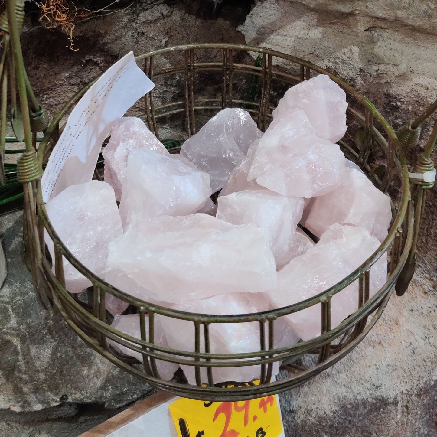 Rose Quartz Crystal Piece (3-5cm range) - Rivendell Shop