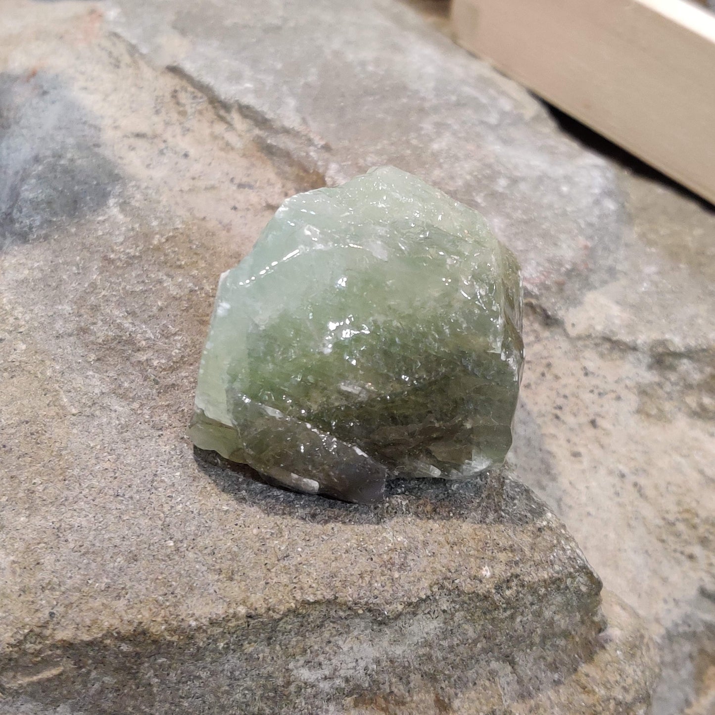 Green Calcite Crystal Piece (3-5cm range) - Rivendell Shop