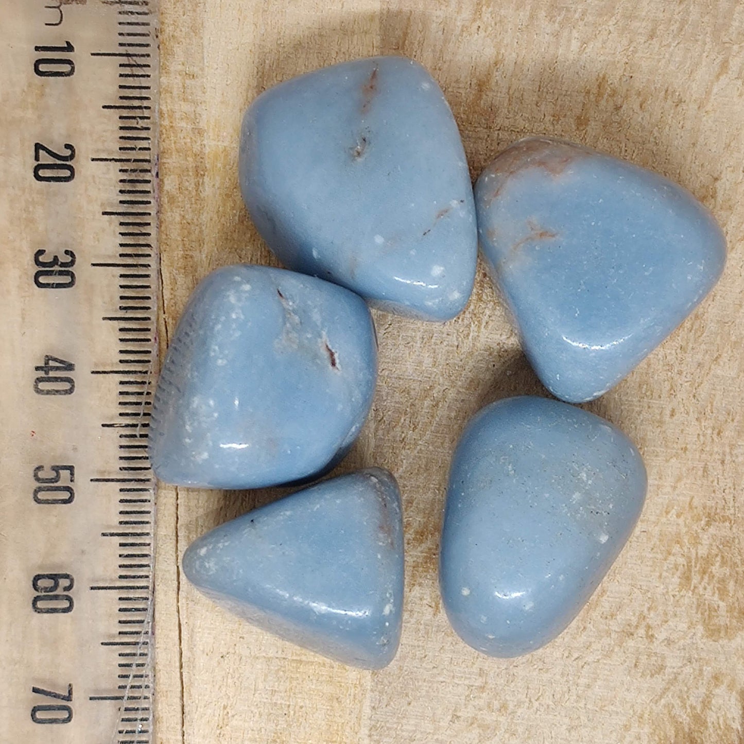 Angelite Tumbled Crystal - Rivendell Shop