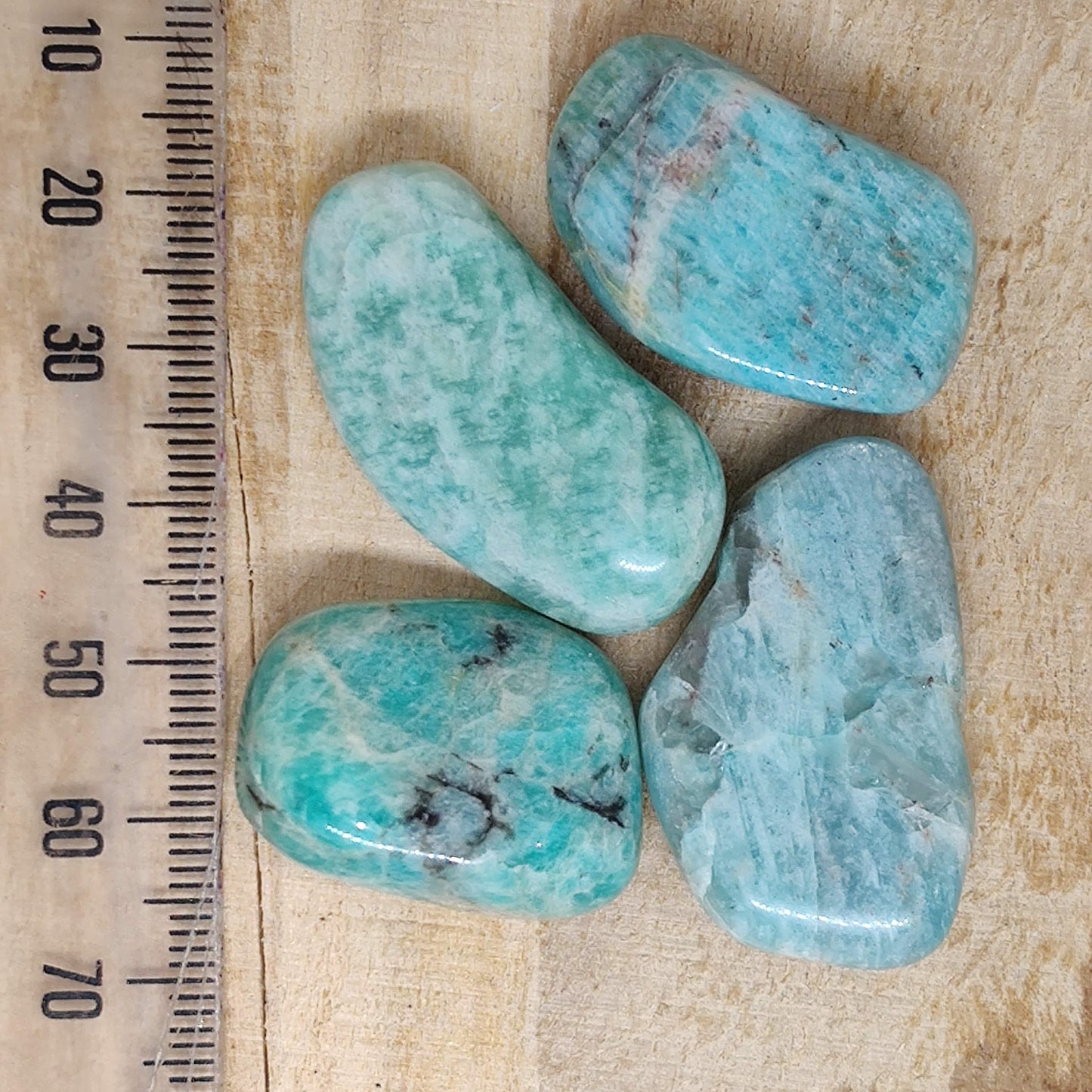 Amazonite Tumbled Crystal (Light) - Rivendell Shop