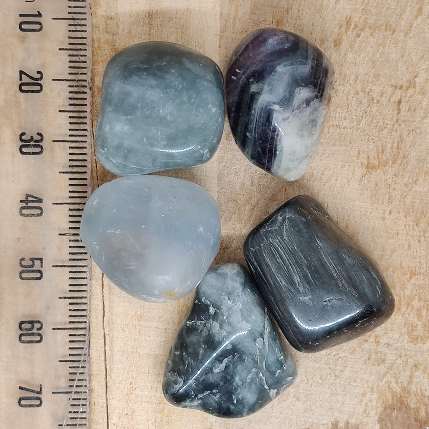 Grey Cat's Eye Tumbled Crystal - Rivendell Shop