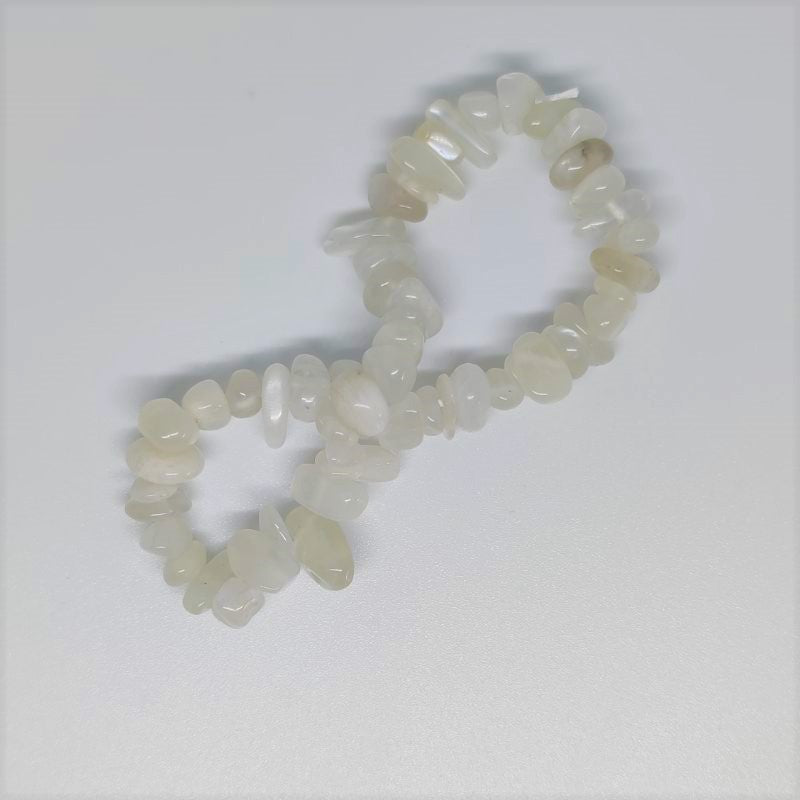 Moonstone Chip Crystal Bracelet - Rivendell Shop