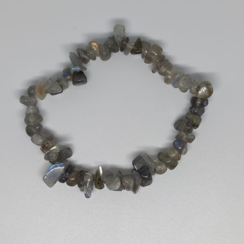 Labradorite Chip Crystal Bracelet - Rivendell Shop