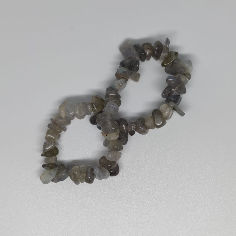 Labradorite Chip Crystal Bracelet - Rivendell Shop