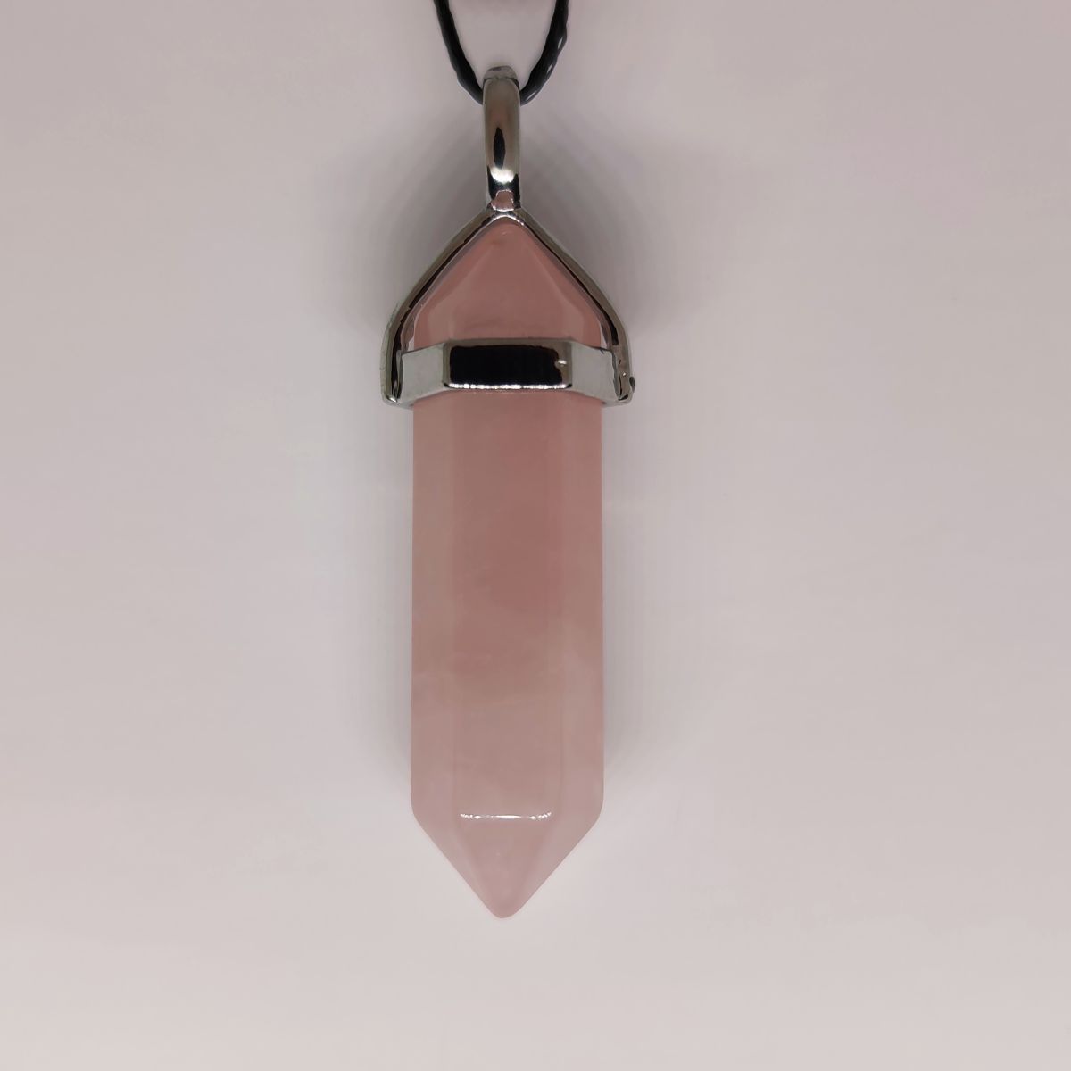 Rose Quartz Point Pendant - Rivendell Shop